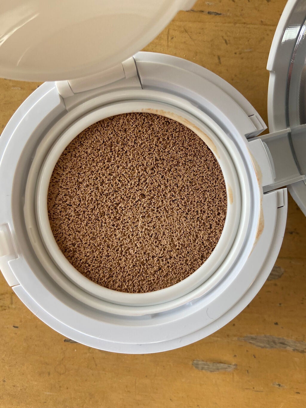 オーガニッククッションコンパクト/アクア・アクア/クッションファンデーションを使ったクチコミ(5枚目)