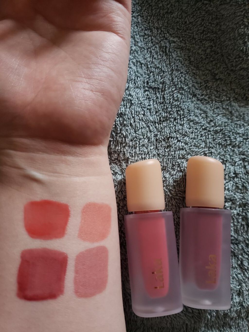 フルーティーグラムティント/Laka/リップティントを使ったクチコミ（3枚目）