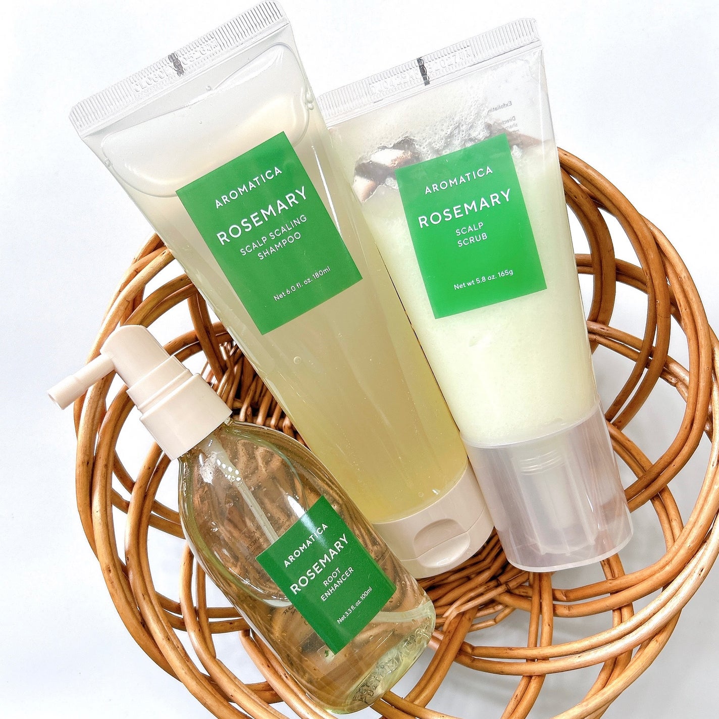 ローズマリー スカルプ スクラブ/AROMATICA/ヘッドスクラブを使ったクチコミ(1枚目)