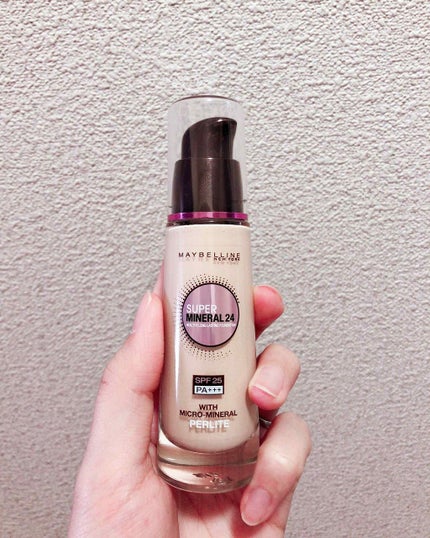 SP ミネラル リキッド ロングキープ/MAYBELLINE NEW YORK/リキッドファンデーションを使ったクチコミ(1枚目)
