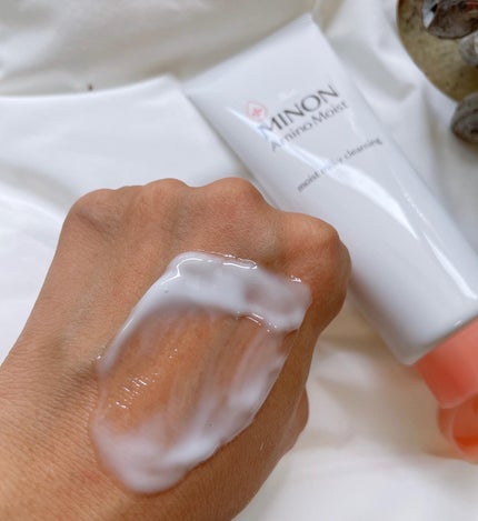 ミノン アミノモイスト モイストミルキィ クレンジング/ミノン/ミルククレンジングを使ったクチコミ(3枚目)