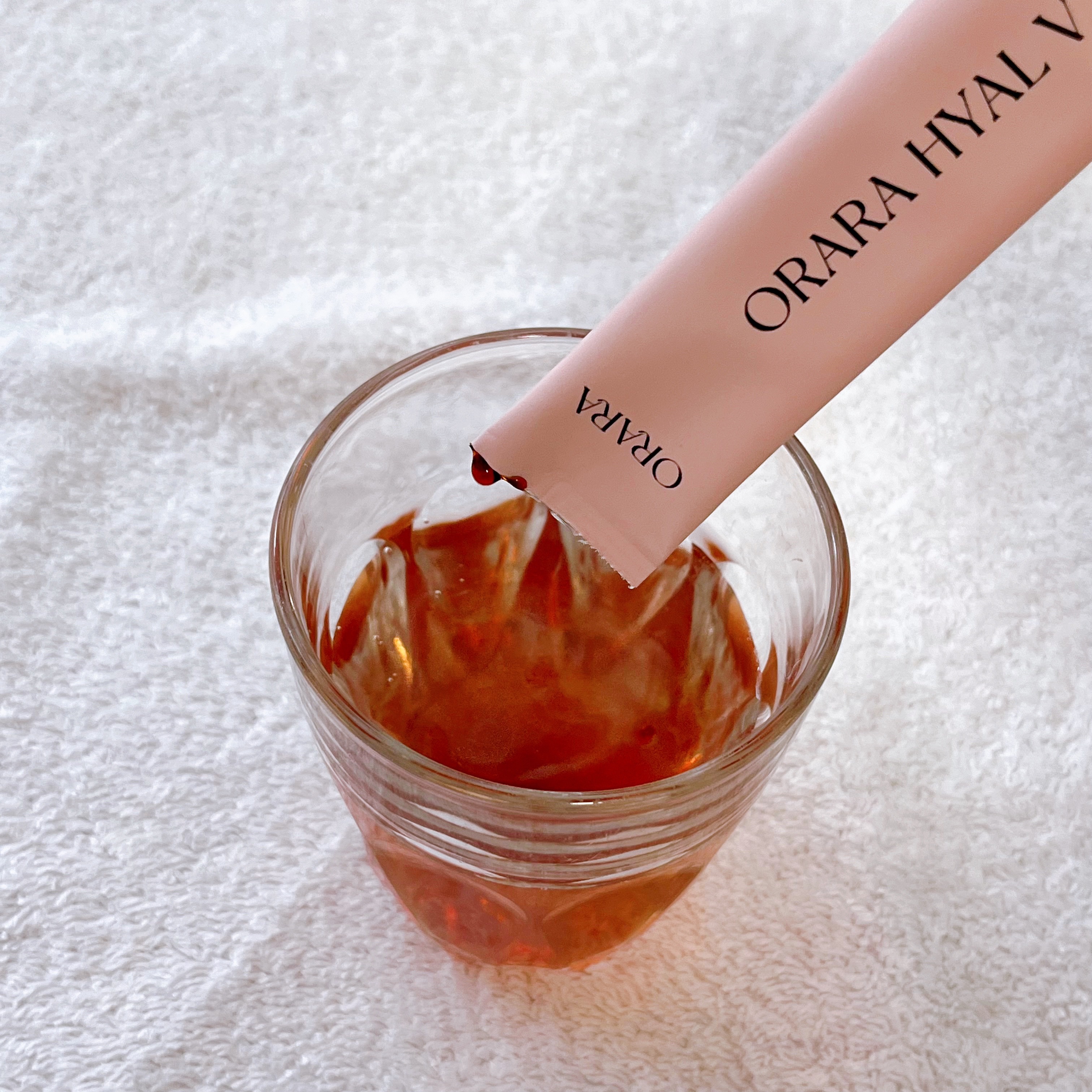 ヒアルＶティー/ORARA/美容サプリメントを使ったクチコミ（3枚目）