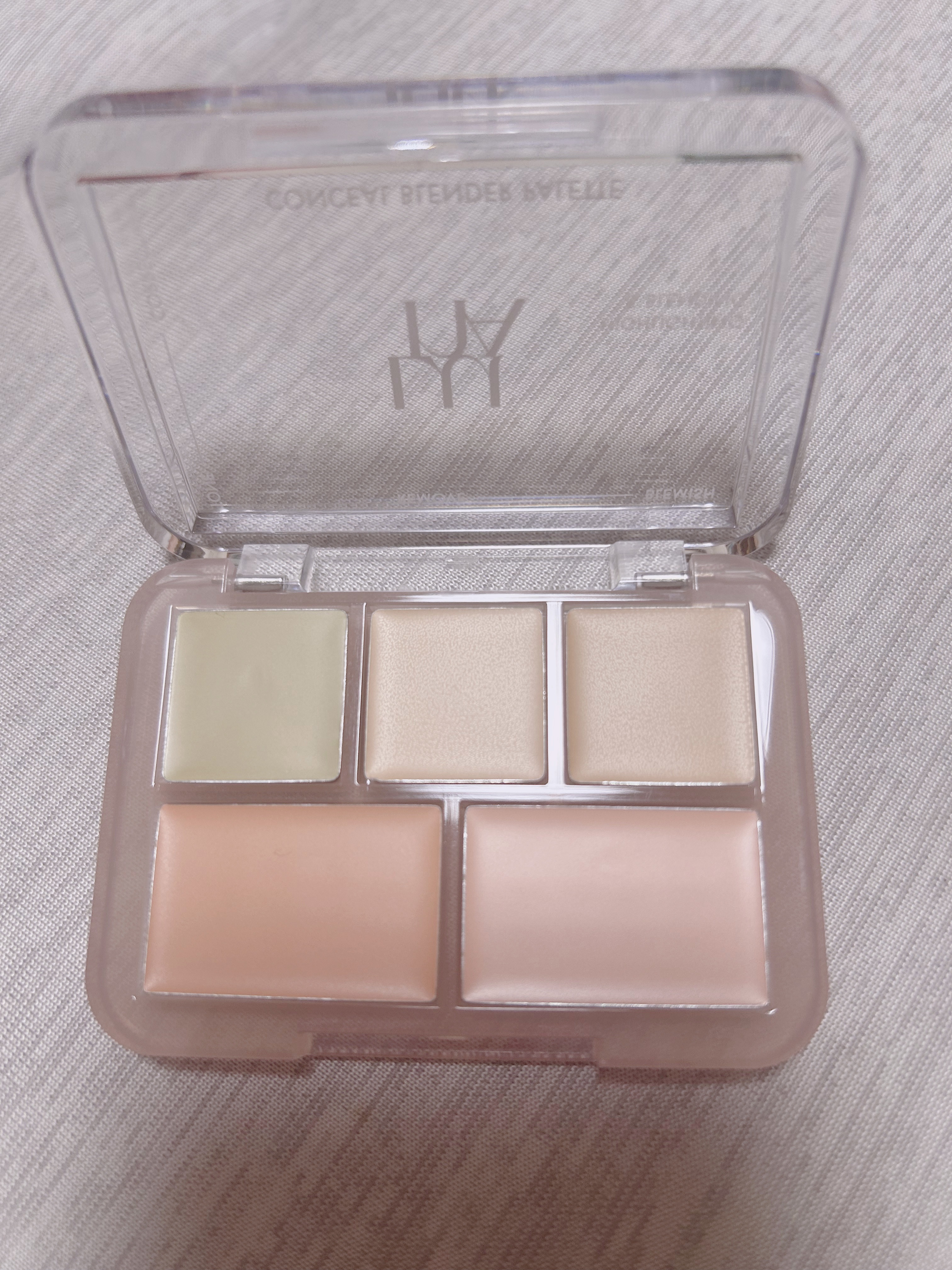 コンシールブレンダーパレット/LUNA/パレットコンシーラーを使ったクチコミ（3枚目）