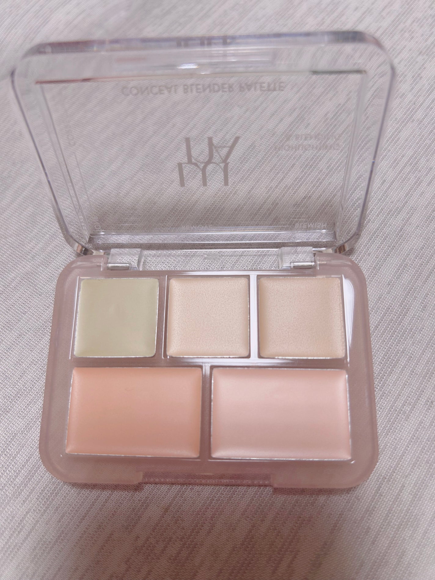 コンシールブレンダーパレット/LUNA/パレットコンシーラーを使ったクチコミ(3枚目)