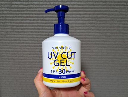 UVカットジェル〈日焼け止めジェル〉/サンシェルド/日焼け止め・UVケアを使ったクチコミ(1枚目)