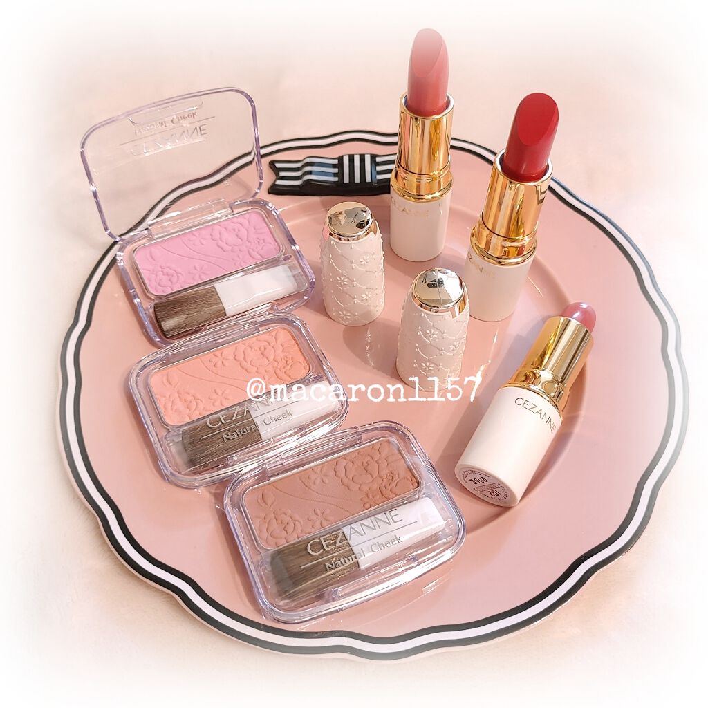 ナチュラル チークN/CEZANNE/パウダーチークを使ったクチコミ(1枚目)