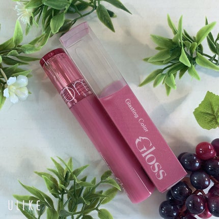 グラスティングカラーグロス/rom&nd/リップグロスを使ったクチコミ(3枚目)