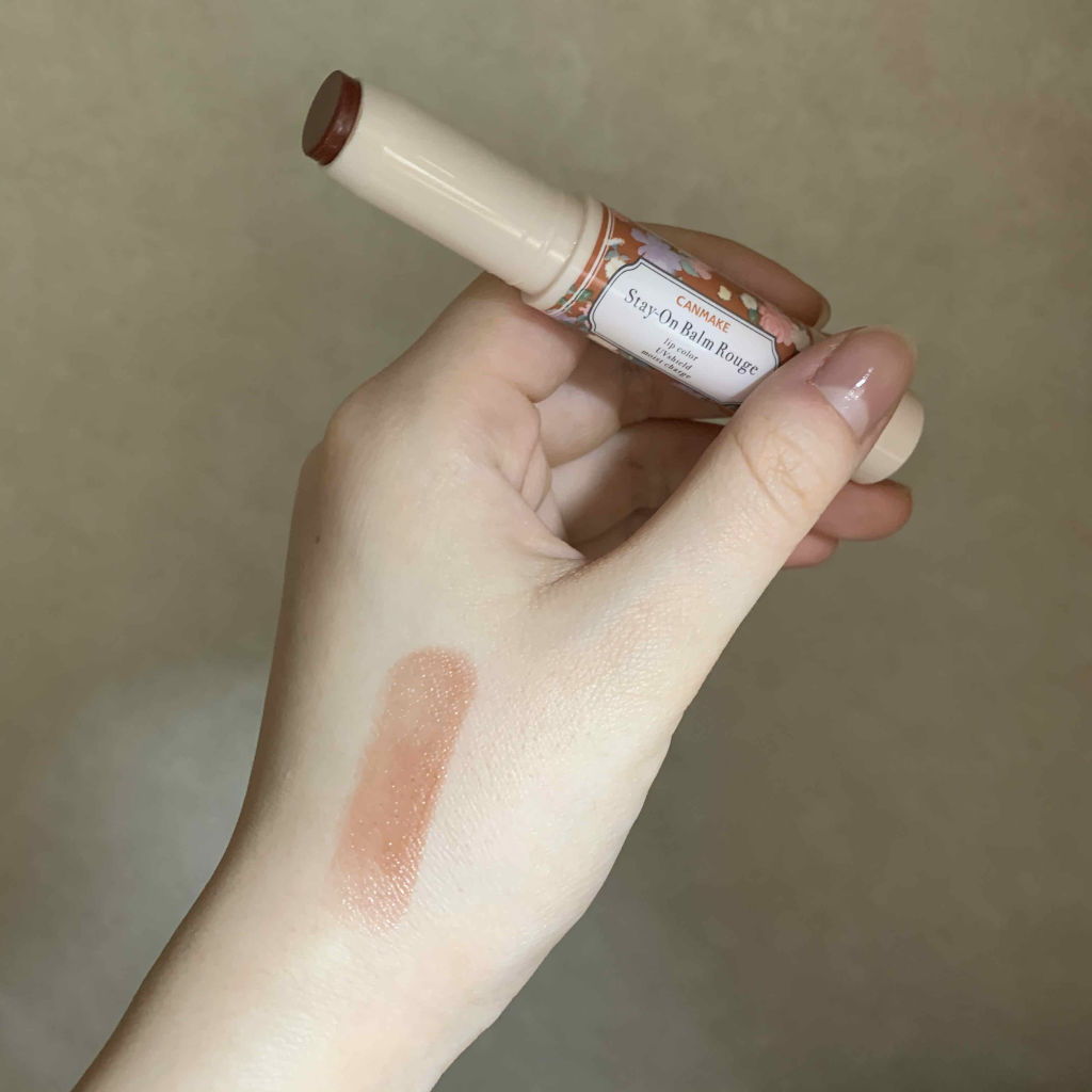 ステイオンバームルージュ/キャンメイク/口紅を使ったクチコミ（2枚目）