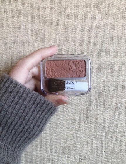 ナチュラル チークN/CEZANNE/パウダーチークを使ったクチコミ(3枚目)