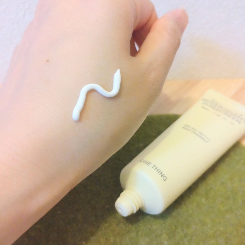 ツボクサ日焼け止め/ONE THING/日焼け止めクリームを使ったクチコミ(3枚目)