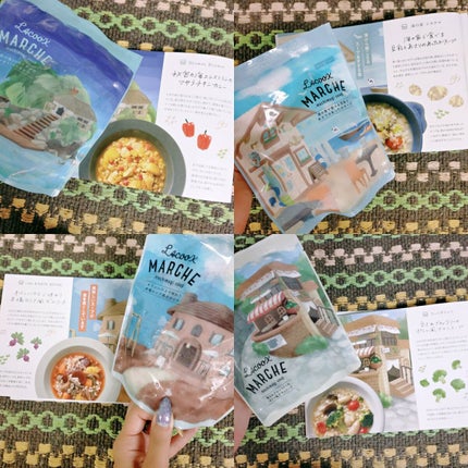 もち麦スープ/ラコックマルシェ/低糖質食品を使ったクチコミ(2枚目)