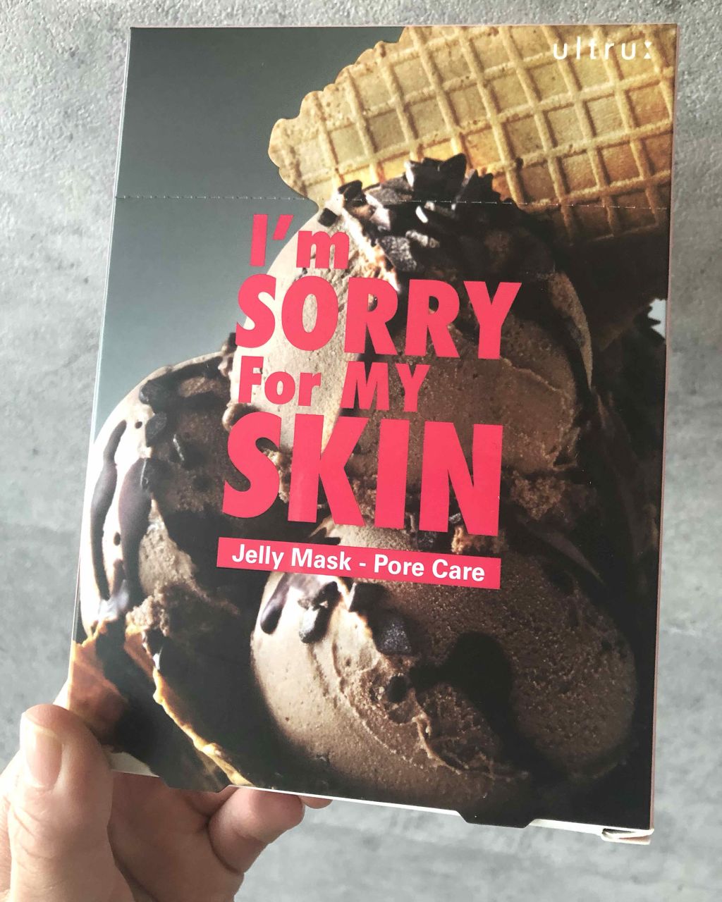 [I'm Sorry For My Skin] ポアケアジェリーマスク/ultru/シートマスク・パックを使ったクチコミ（1枚目）