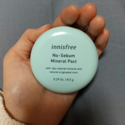 ノーセバム ミネラルパクト N/innisfree/プレストパウダーを使ったクチコミ(2枚目)