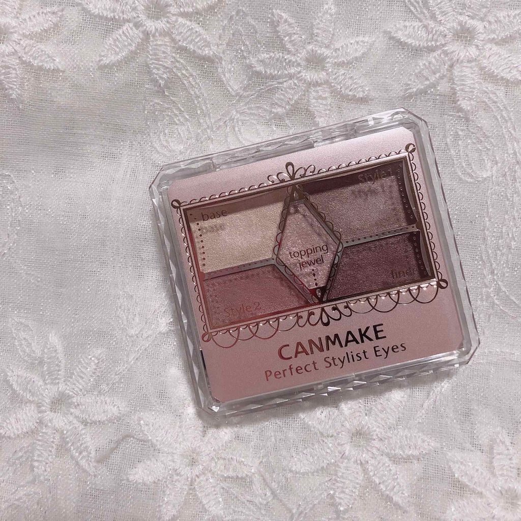 【旧品】パーフェクトスタイリストアイズ/キャンメイク/アイシャドウパレットを使ったクチコミ（1枚目）