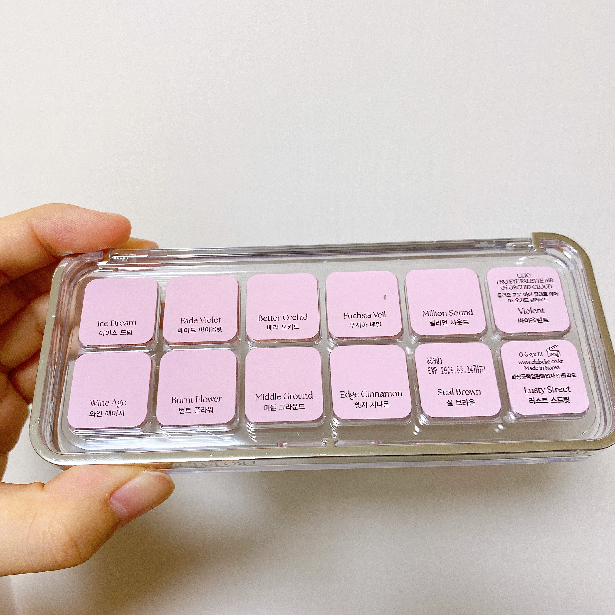 プロ アイ パレット エアー/CLIO/アイシャドウパレットを使ったクチコミ（3枚目）