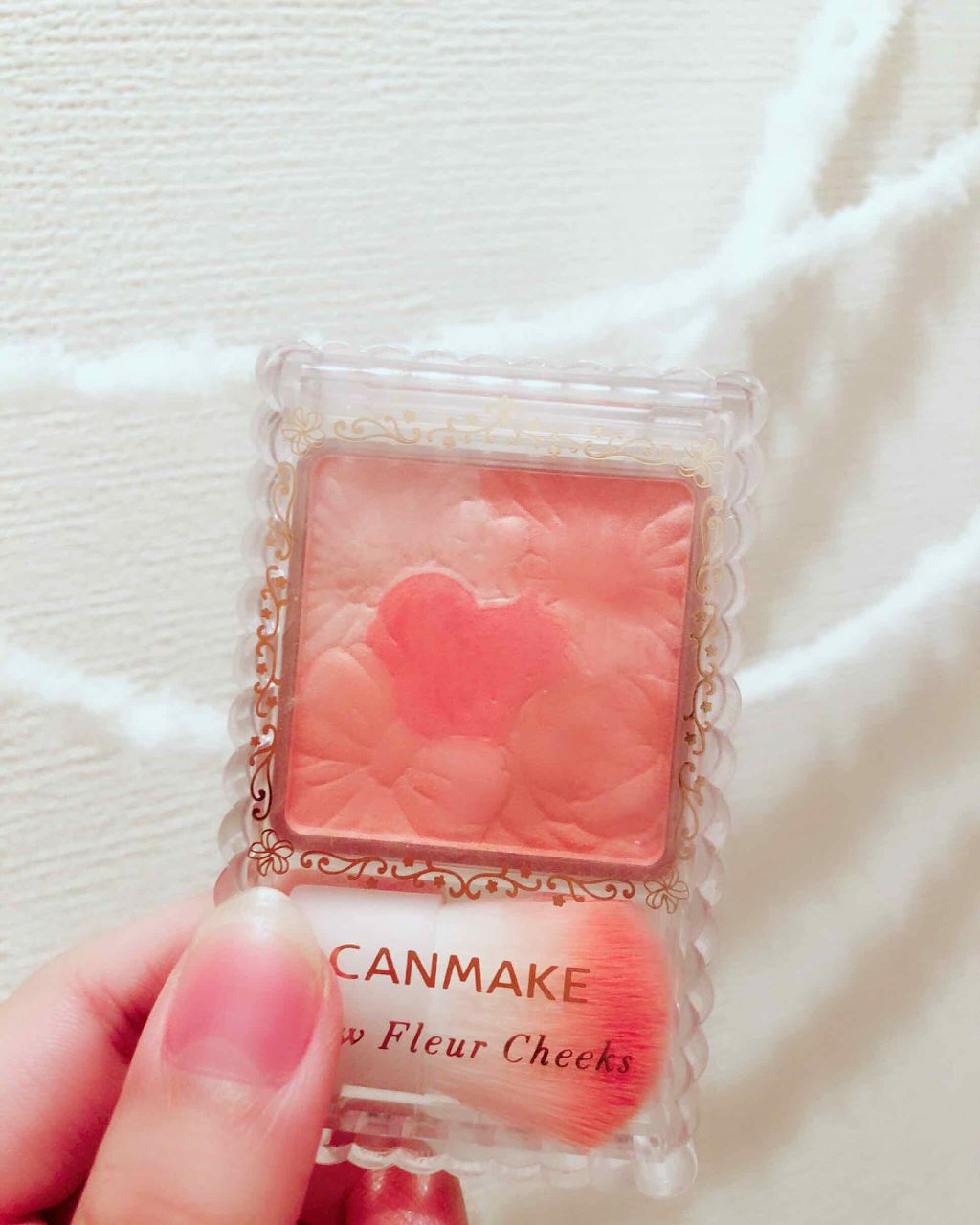 グロウフルールチークス/キャンメイク/パウダーチークを使ったクチコミ(1枚目)