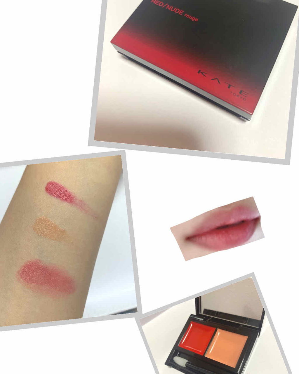 レッドヌードルージュ/KATE/口紅を使ったクチコミ（2枚目）
