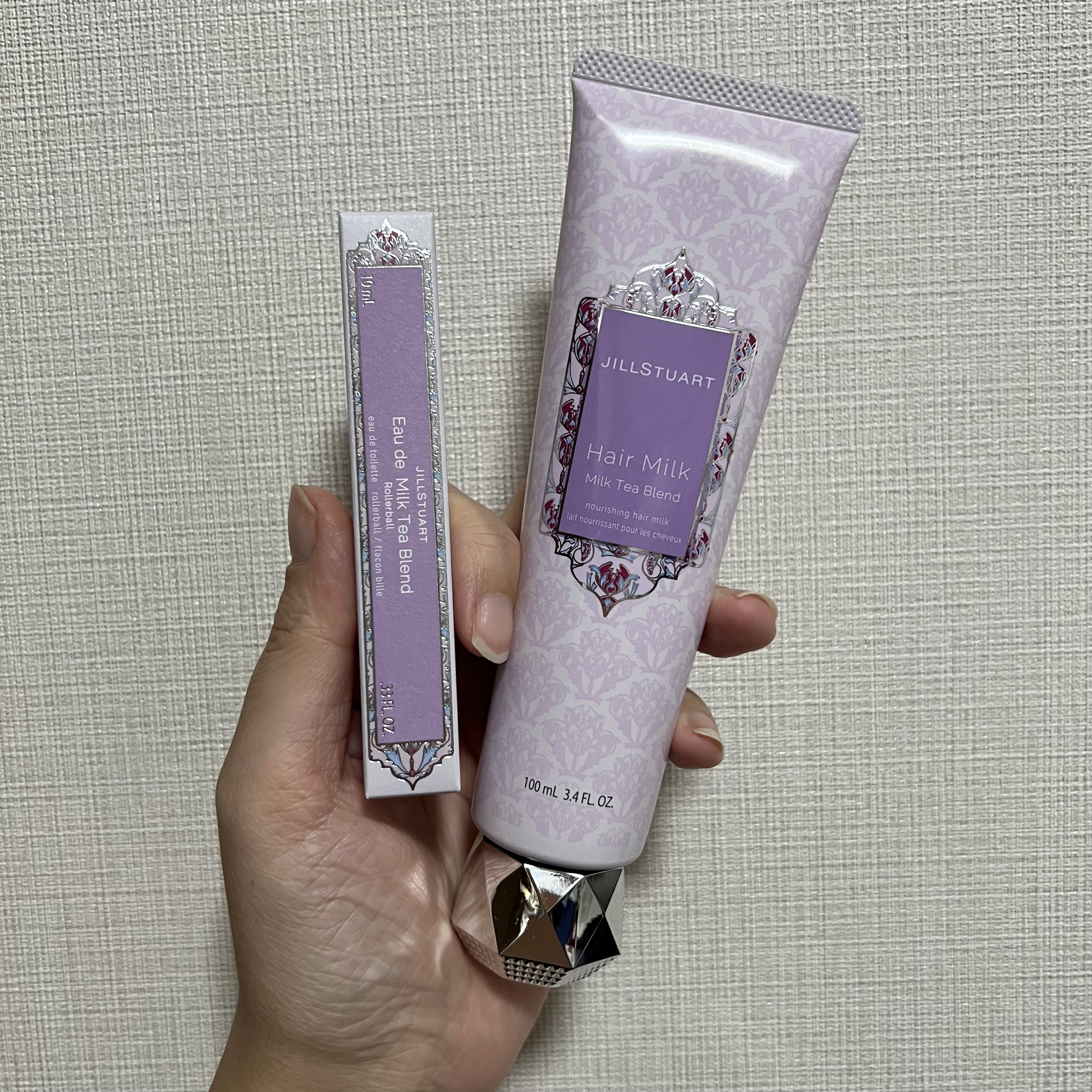 ヘアミルク　ミルクティーブレンド/JILL STUART/ヘアミルクを使ったクチコミ（1枚目）