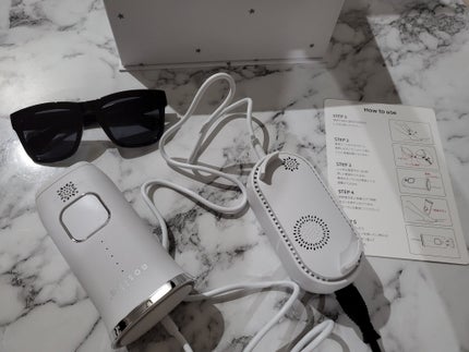 SIPL-1000C 家庭用光美容器/eosika/家庭用脱毛器を使ったクチコミ(2枚目)