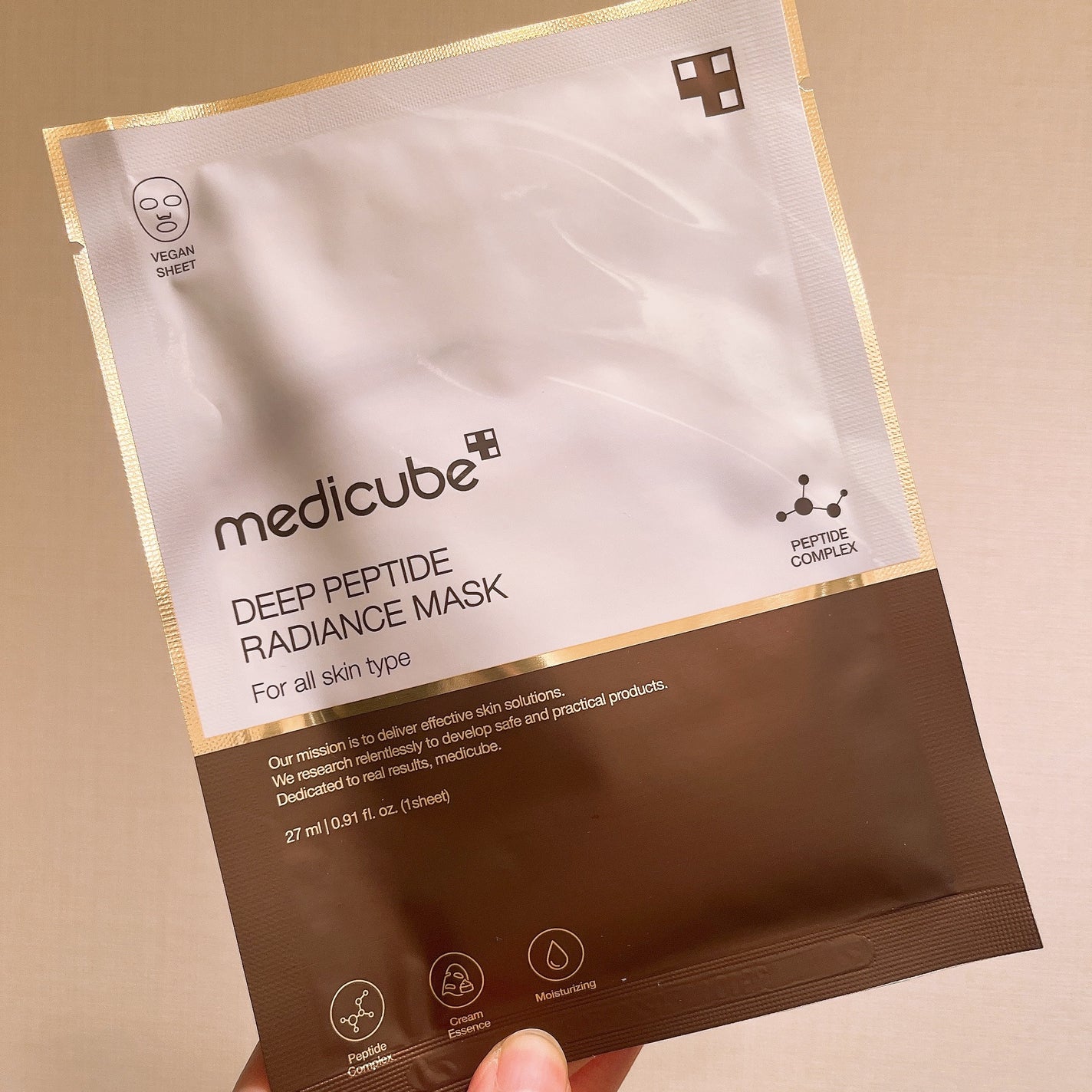 ディープペプチドマスク/MEDICUBE/シートマスク・パックを使ったクチコミ(5枚目)