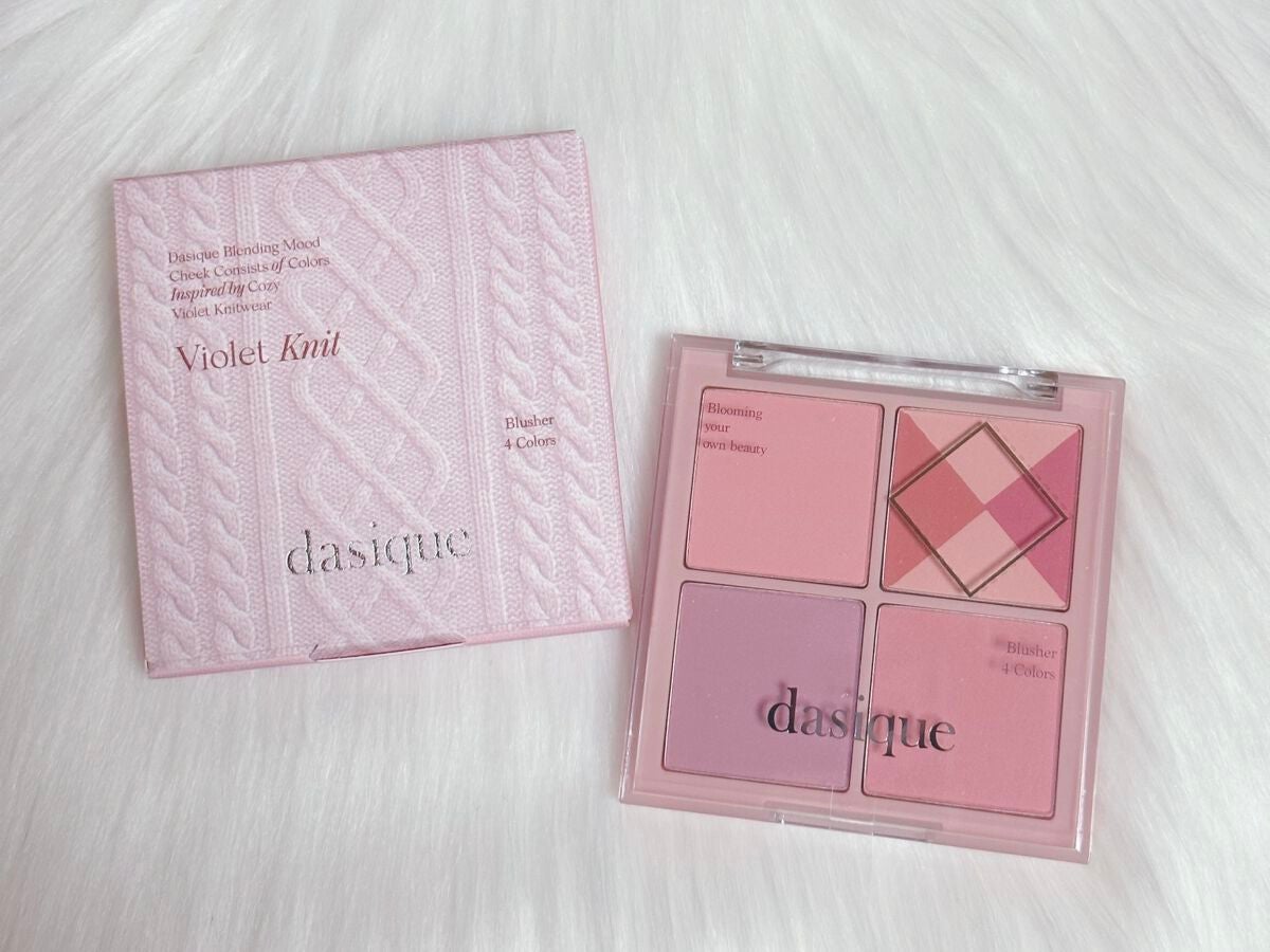 ブレンディングムードチーク/dasique/パウダーチークを使ったクチコミ(1枚目)