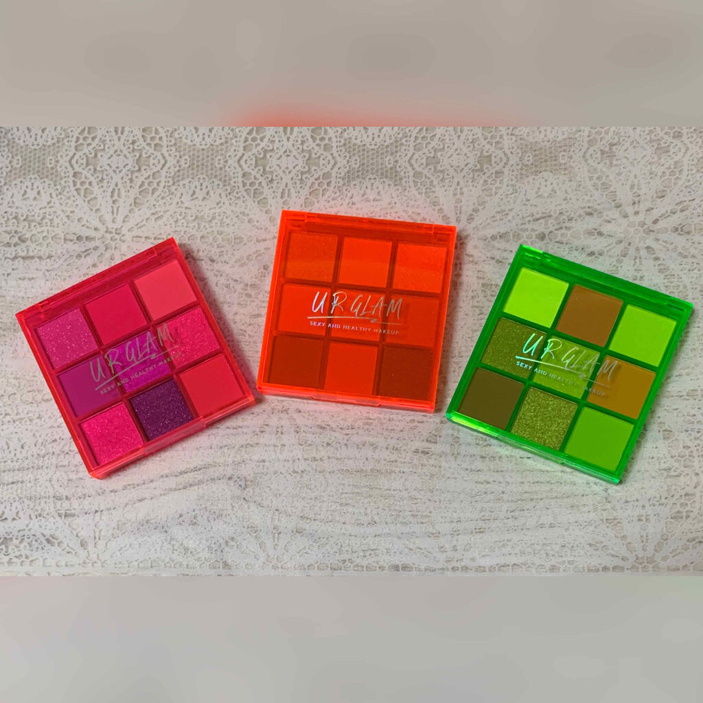 UR GLAM　BLOOMING EYE COLOR PALETTE/U R GLAM/アイシャドウパレットを使ったクチコミ（1枚目）