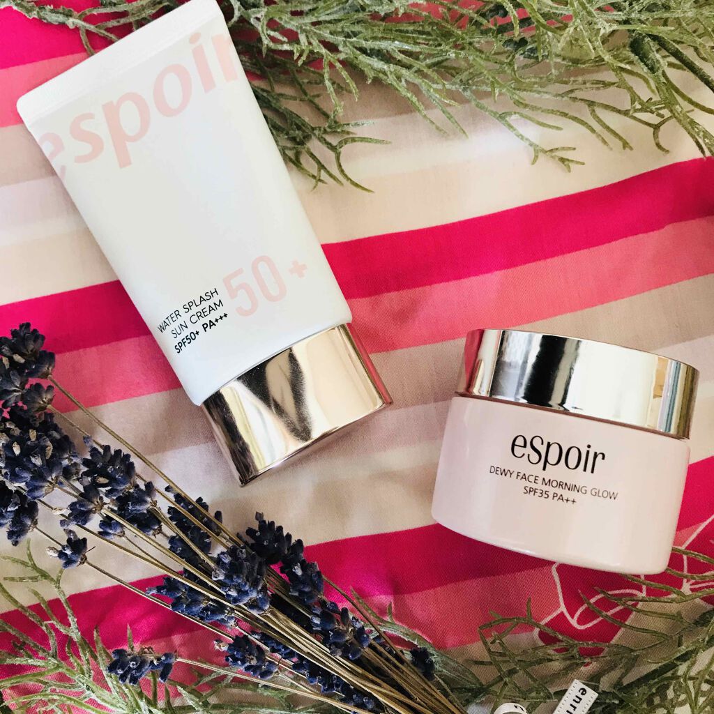 ウォータースプラッシュサンクリーム/espoir/化粧下地を使ったクチコミ（1枚目）