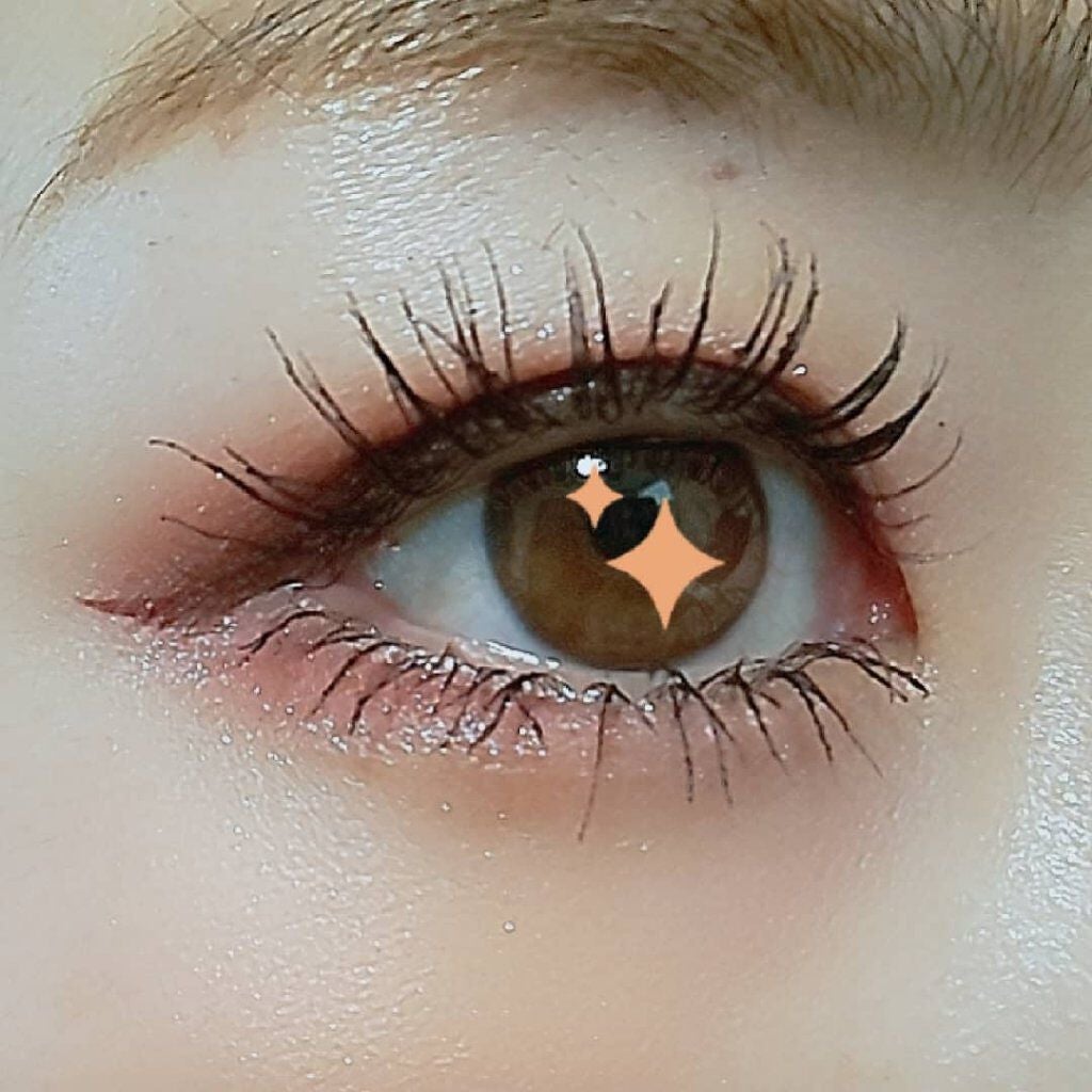 きつね on LIPS 「今日のメイク🐥セザンヌのシングルアイシャドウとキンキラギンを混..」(2枚目)