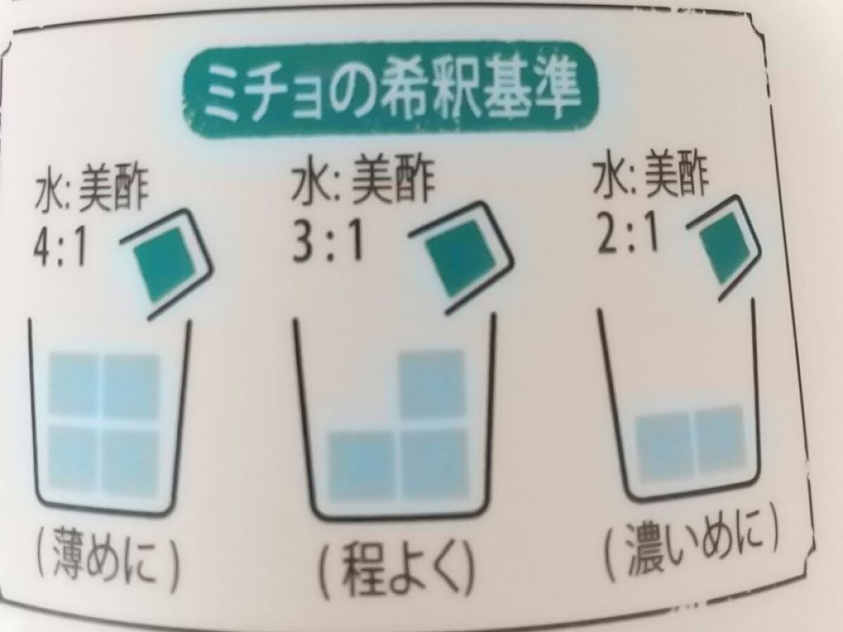 美酢 (希釈タイプ)/美酢(ミチョ)/その他飲むお酢を使ったクチコミ(4枚目)