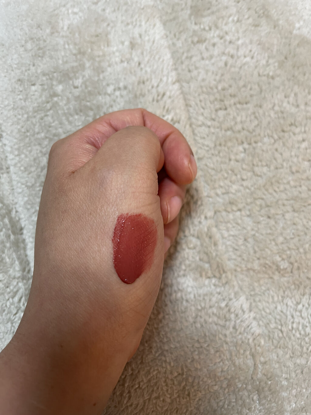 むっちリップ 02ふいうちレッド/b idol/口紅を使ったクチコミ（3枚目）