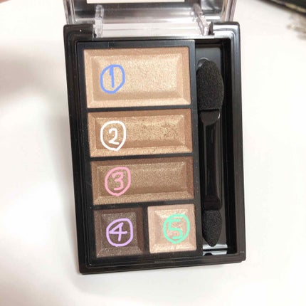 ショコラスウィート アイズ/リンメル ロンドン/アイシャドウパレットを使ったクチコミ(3枚目)