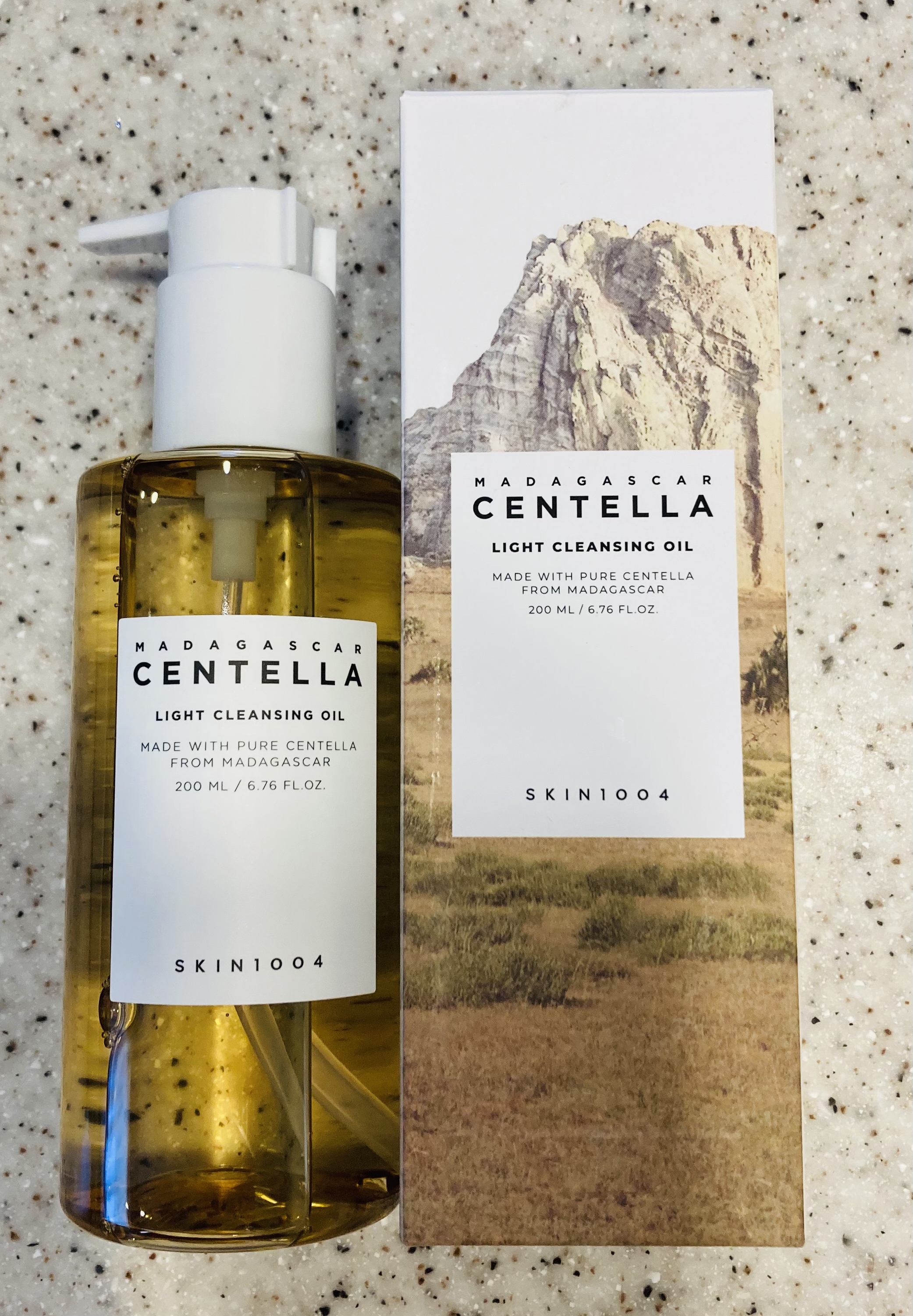 センテラ ライトクレンジングオイル/SKIN1004/オイルクレンジングを使ったクチコミ（1枚目）