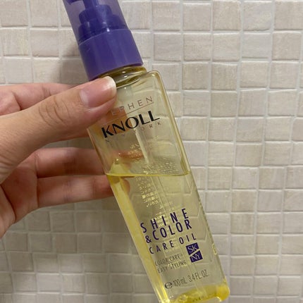 シャイン カラーケア オイル/スティーブンノル ニューヨーク/ヘアオイルを使ったクチコミ(1枚目)