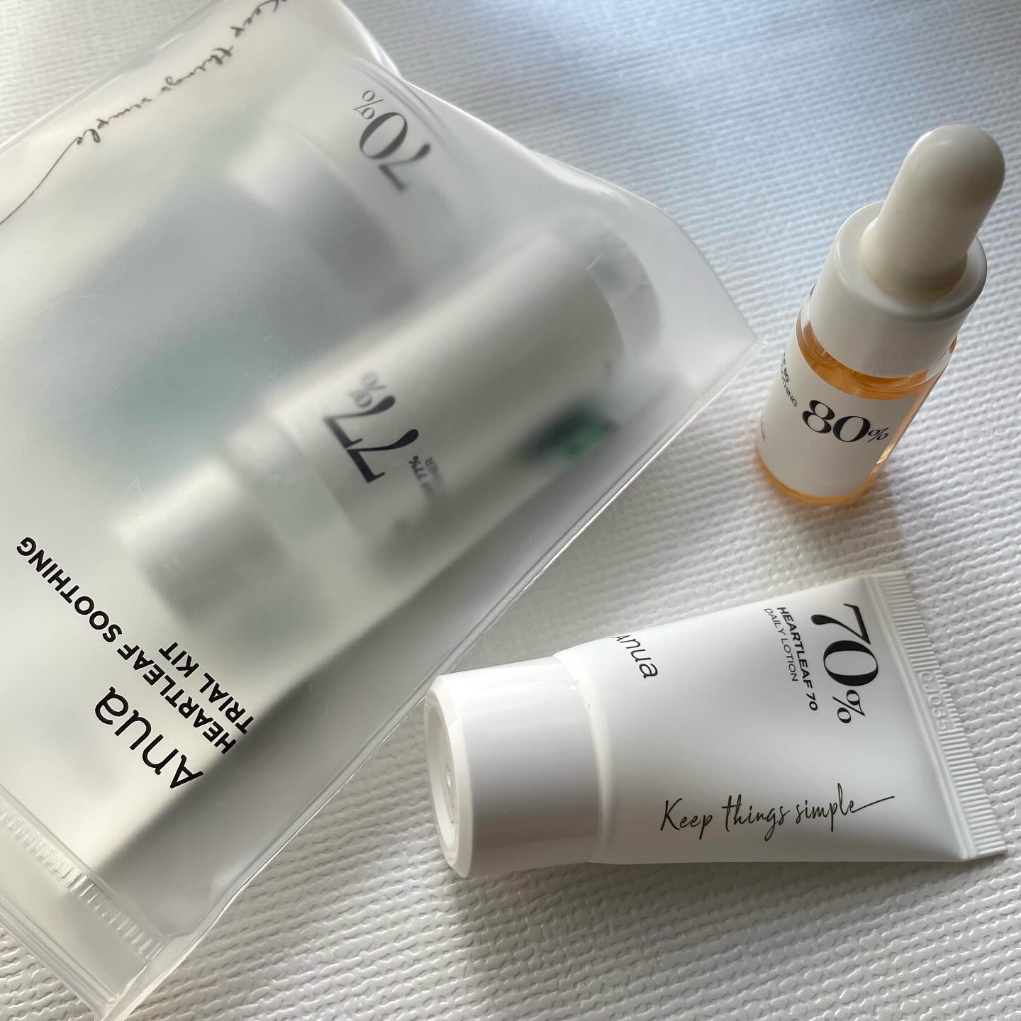 ドクダミスージングトライアルキット/Anua/トライアルキットを使ったクチコミ（2枚目）