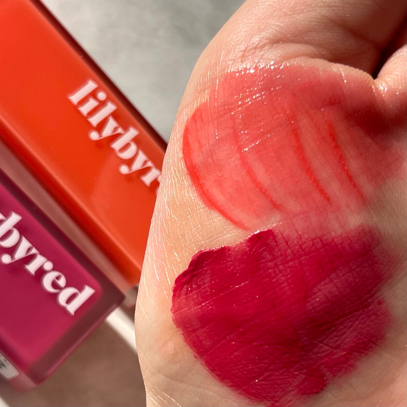 ブラッディライアー コーティングティント/lilybyred/リップティントを使ったクチコミ(5枚目)