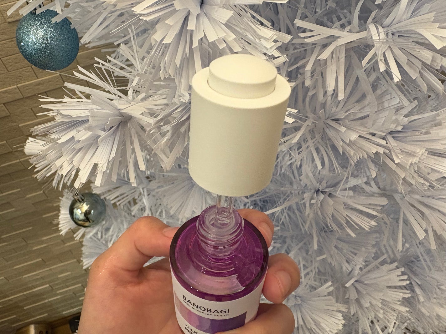 ミルクシスル リペアセラム/BANOBAGI/美容液を使ったクチコミ(2枚目)