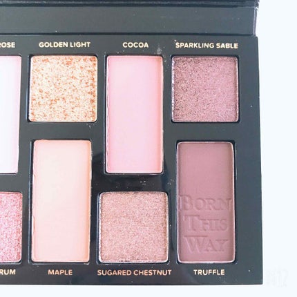 ボーン ディス ウェイ ザ ナチュラル ヌード アイシャドウ パレット/Too Faced/アイシャドウパレットを使ったクチコミ(4枚目)