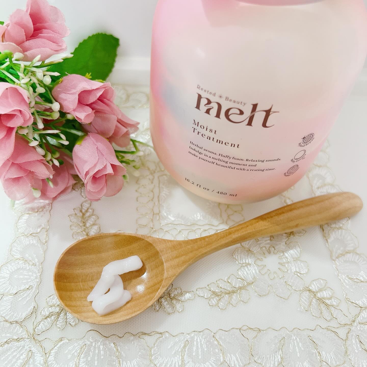 メルト モイストシャンプー／トリートメント/melt/市販シャンプーを使ったクチコミ（3枚目）