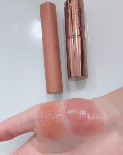 メルティールミナスルージュ(ティントタイプ)/キャンメイク/リップティントを使ったクチコミ(4枚目)