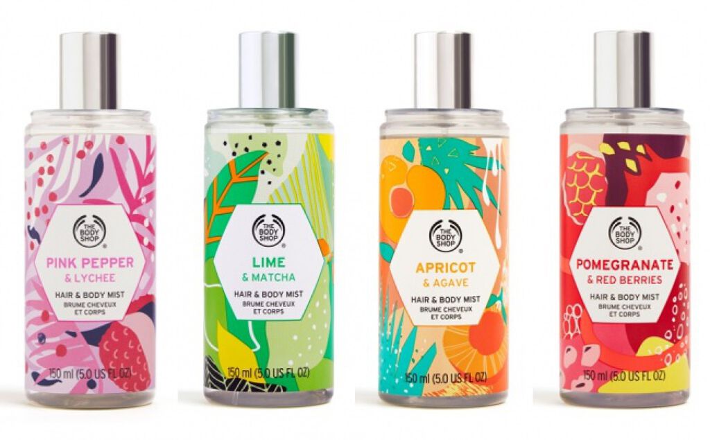 ヘア&ボディミスト ライム&マッチャ/THE BODY SHOP/香水を使ったクチコミ(1枚目)