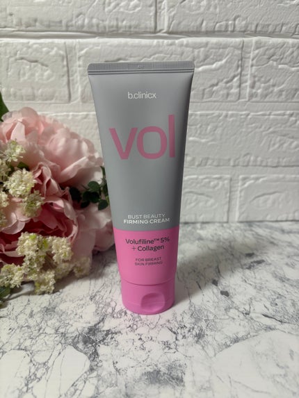 バストビューティーパーミングクリーム/b.clinicx/バスト・ヒップケアを使ったクチコミ(2枚目)