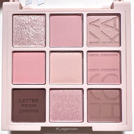 マイフェイブムードアイパレット 9カラー/HOLIKA HOLIKA/アイシャドウパレットを使ったクチコミ(3枚目)