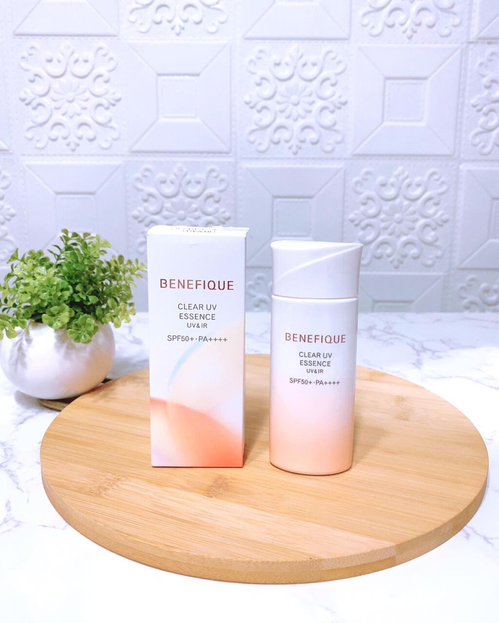 ベネフィーク クリア UV エッセンス(UV&IR)/BENEFIQUE/日焼け止めローションを使ったクチコミ(1枚目)