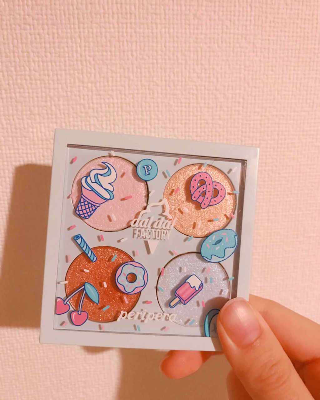 シュガートゥインクルグリッターパレット/PERIPERA/アイシャドウパレットを使ったクチコミ（1枚目）