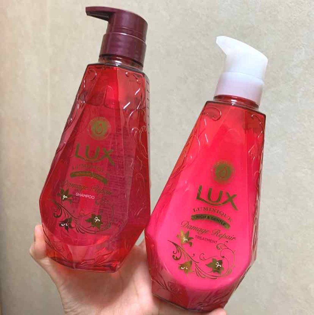 ルミニーク ダメージリペア シャンプー/トリートメント/LUX/市販シャンプーを使ったクチコミ(1枚目)