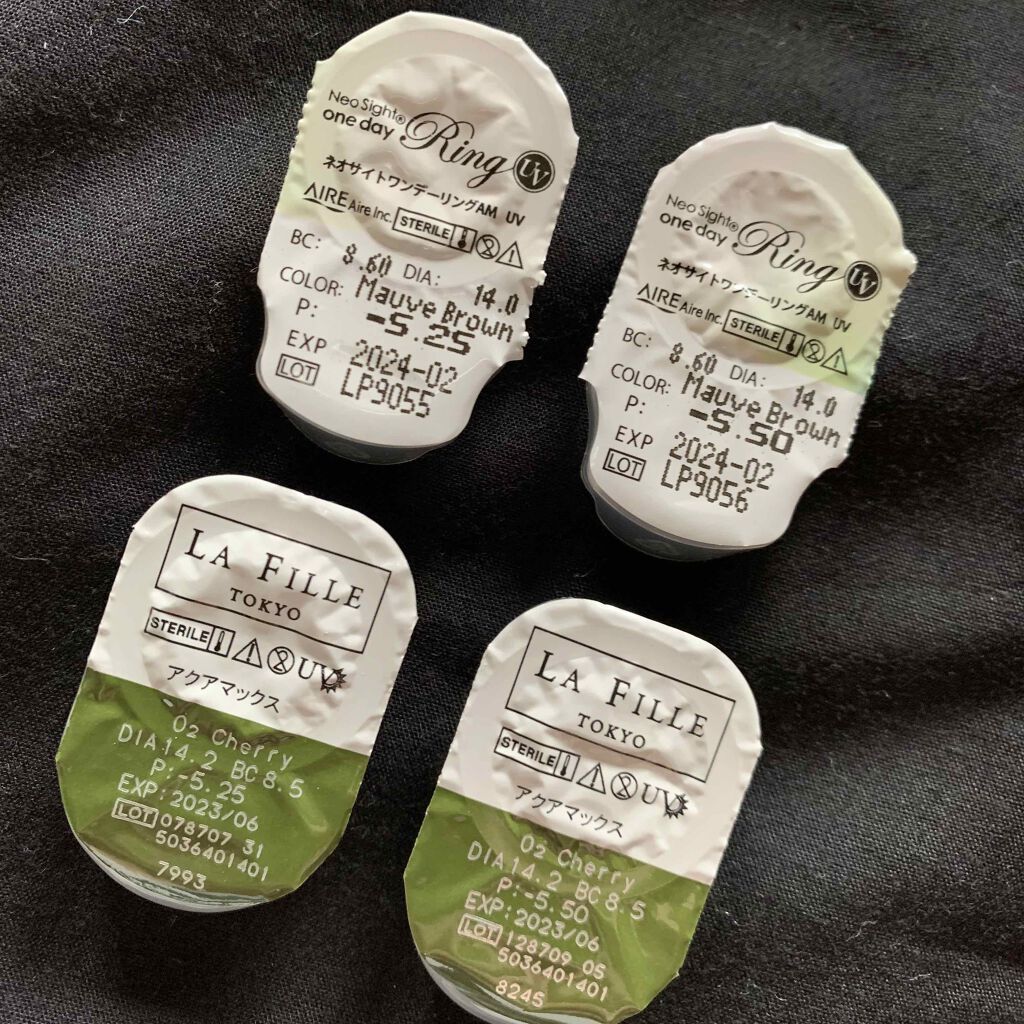 LA FILLE (ラ・フィーユ)/LA FILLE/カラーコンタクトレンズを使ったクチコミ（1枚目）