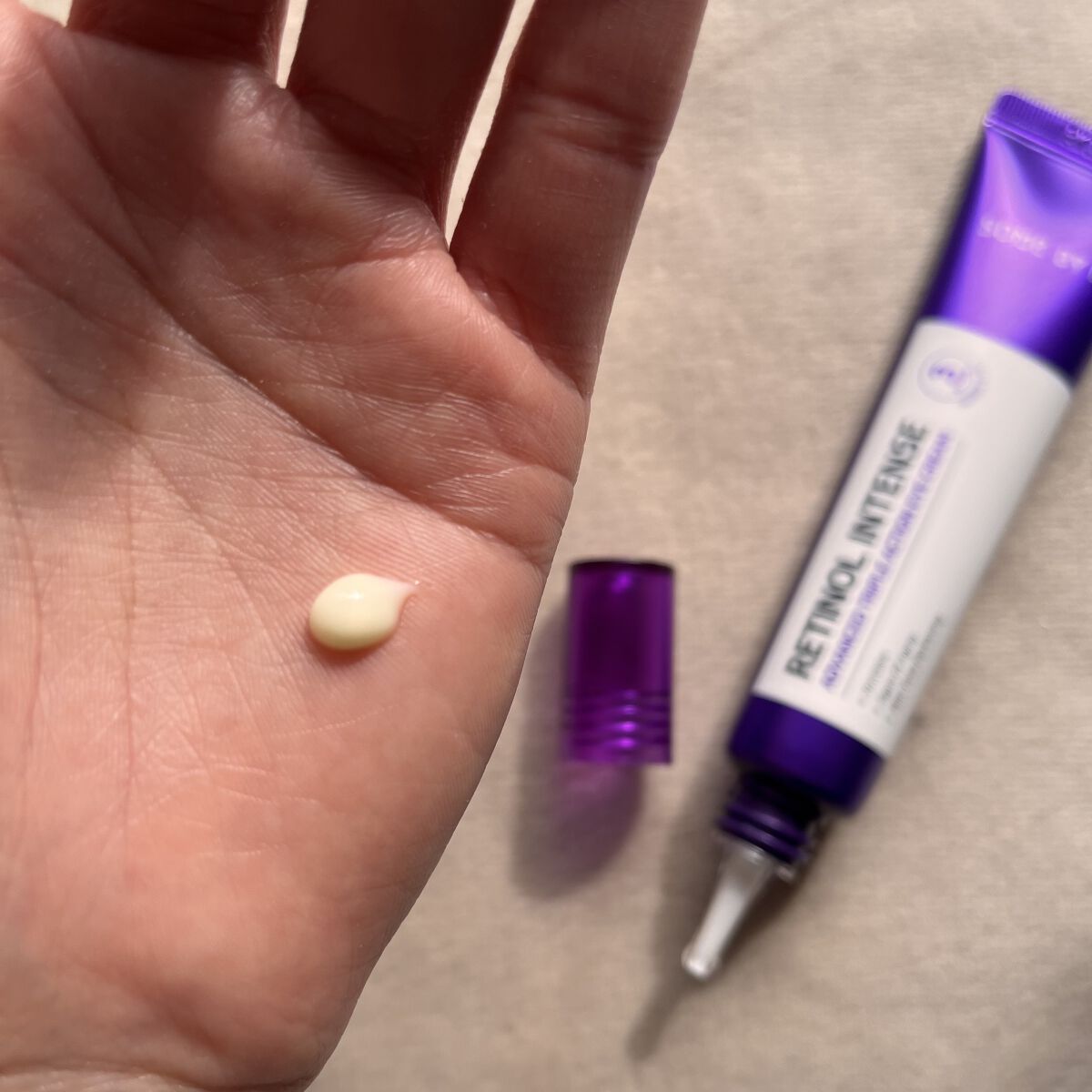 レチノールインテンシブ アドバンスドトリプルアクションアイクリーム/SOME BY MI/アイケア・アイクリームを使ったクチコミ（2枚目）