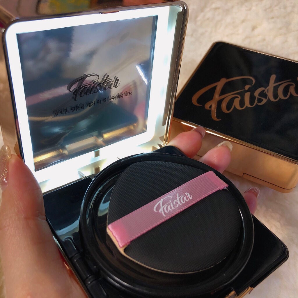 DUAL LIGHT CUSHION FOUNDATION/Faistar/クッションファンデーションを使ったクチコミ(7枚目)