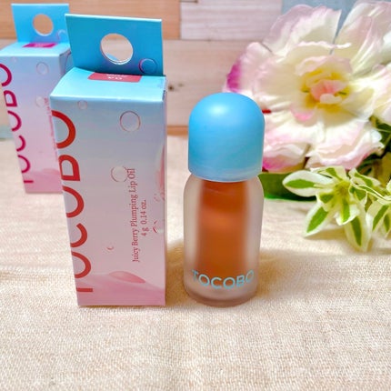 ジューシーベリープランピングリップオイル/TOCOBO/リップグロスを使ったクチコミ(6枚目)