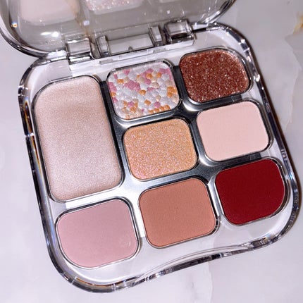 イロミッケ 8色アイシャドウパレット/iromikke/アイシャドウパレットを使ったクチコミ(5枚目)